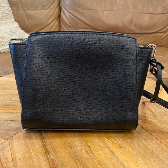 Cromia Italia - Black Leather Crossbody - Picture 2 of 4